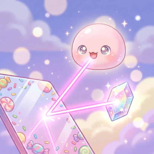 Mochi Beam - free laser mirror reflection puzzle game