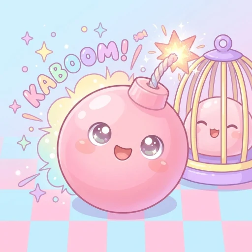 Mochi Boom - free chain-reaction bomb puzzle game