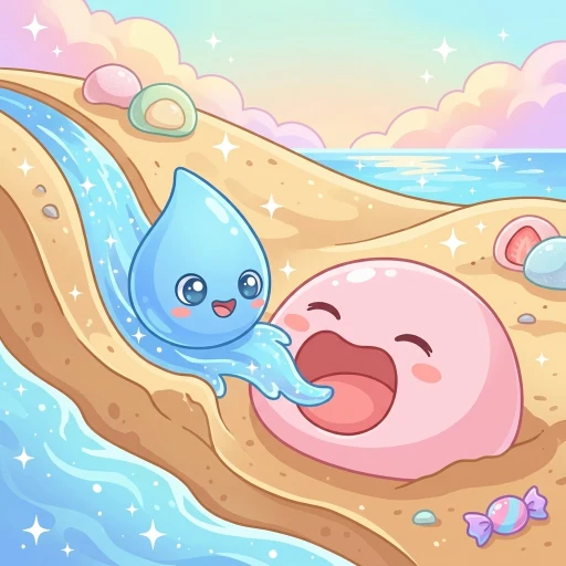 Mochi Dig - free carve-terrain water puzzle game