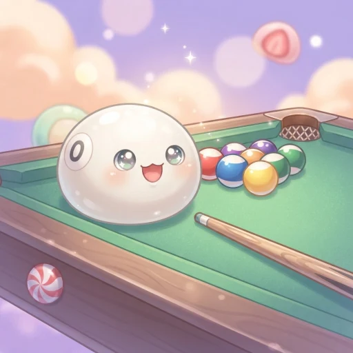 Mochi Pool - free billiards pool game