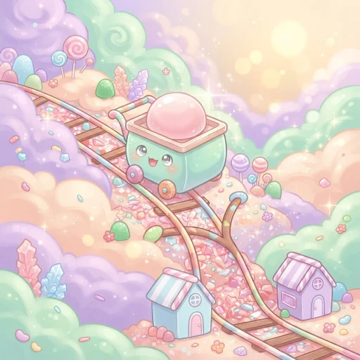 Mochi Rails - free train track switch puzzle game