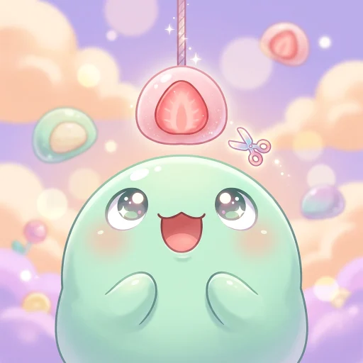 Mochi Rope - free Cut-the-Rope-style physics puzzle game