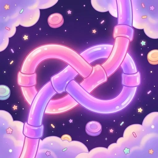 Mochi Twist - free infinity-loop rotation puzzle game